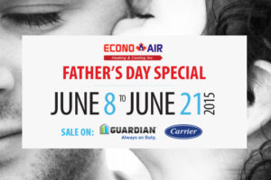 Father’s Day Special Till Sunday, June 21 At EconoairFather’s Day Special Till Sunday, June 21 At EconoairFather’s Day Special Till Sunday, June 21 At Econoair